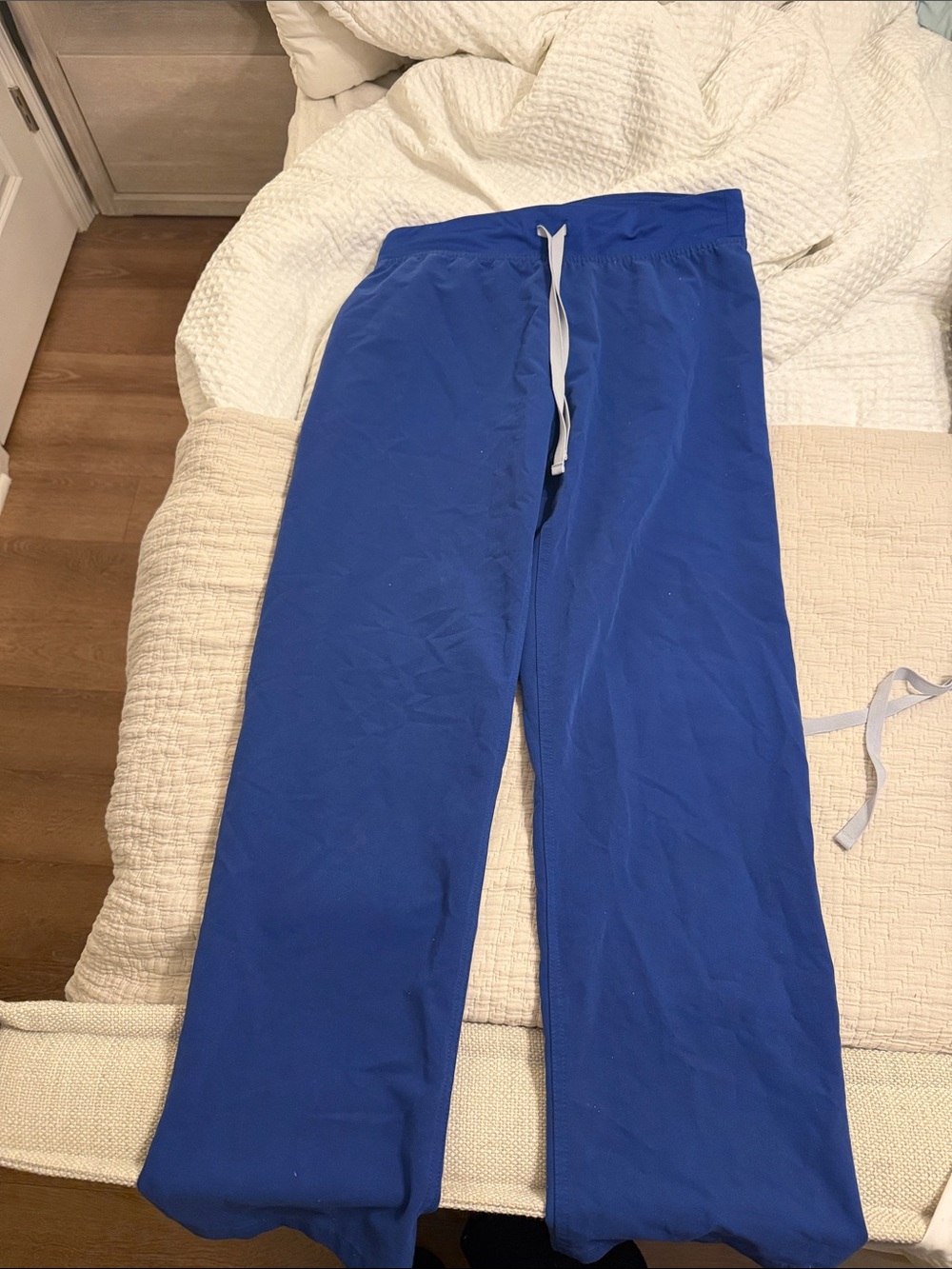 Figs Royal Blue straight leg Scrub Pants